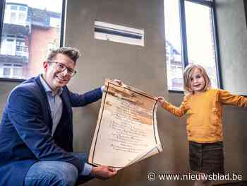 Tijdcapsule uit 1933 ontdekt bij bouw van nieuw stadhuis in Beringen