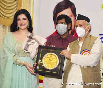 Maharashtra Governor honours actress Zarine Khan, 34 others for Covid work - Social News XYZ
