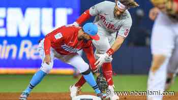Harper Homers, Suárez Shuts Down Marlins in Phils' 5-0 Win