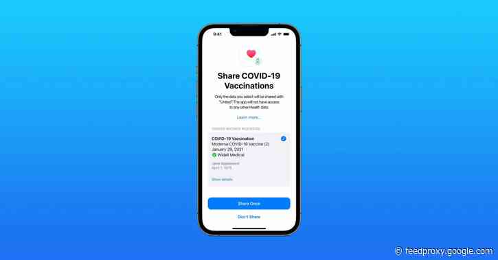 United Airlines announces Apple Health integration for verifiable COVID-19 vaccination records