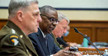 Milley, Austin Testify to a House Panel on Afghanistan - The New York Times