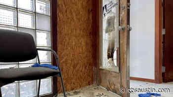 New video shows arson suspect igniting Austin democratic offices with Molotov cocktail - KEYE TV CBS Austin