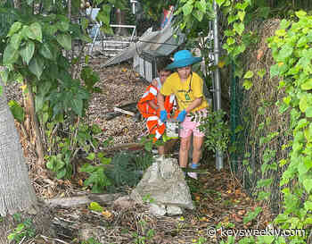 IN PICTURES: 6 YEAR OLD UNITES VOLUNTEERS FOR MARATHON CLEANUP DAY - Florida Keys Weekly