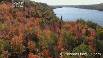 KARE in the Air: Lax Lake leafscape
