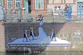 Frauen fordern die Entfernung der Exponate: Sexistische Cartoons am Stader Fischmarkt? - Stade - Kreiszeitung Wochenblatt
