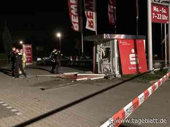 Explosion weithin zu hören: Geldautomat der Sparkasse in Stade gesprengt - Blaulicht - Tageblatt-online