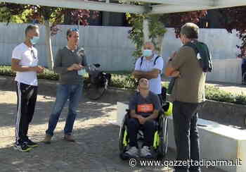 Il Bike tour dei campioni fa tappa a Parma per la ricerca sulla fibrosi cistica - Video - Gazzetta di Parma
