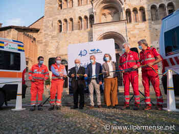 Parma, Multiservice dona due ambulanze: cerimonia di consegna in Piazza Duomo - Luca Galvani