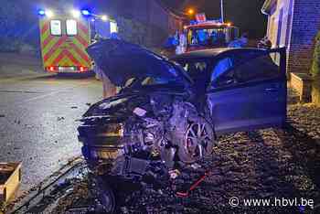 Bestuurder paardenvrachtwagen gewond na klap tegen auto in Alken - Het Belang van Limburg