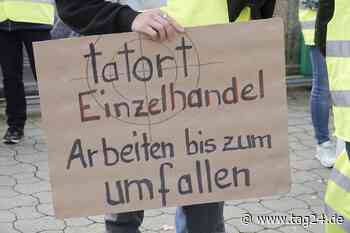 Streik der ver.di-Jugend vor dem Chemnitz-Center - TAG24