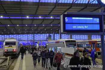 Ab Montag mehrere Bahnsteige im Chemnitzer Hauptbahnhof gesperrt - Freie Presse