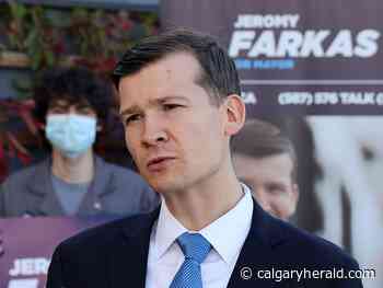 Farkas courts business establishment and public pushback as civic vote looms - Calgary Herald