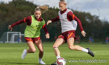 Photo gallery: LFC Women in training for trip to Coventry - Liverpool FC