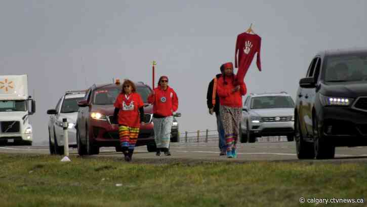 Indigenous Albertans walk for justice in honour of their missing and murdered relatives
