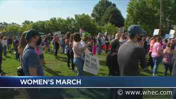 Local rally demonstrates solidarity with national women's march