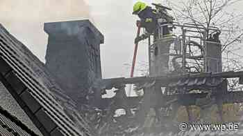 Finnentrop: Dachstuhl abgebrannt – Haus unbewohnbar - WP News