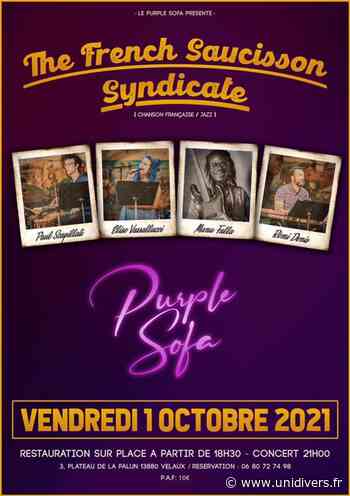 The French Saucisson Syndicate Purple Sofa (3,plateau de la Palun) - Unidivers