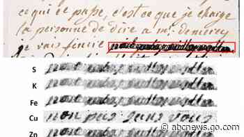 Scientists decipher Marie Antoinette's redacted love notes