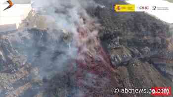 Erupting Spanish volcano turns 'more aggressive': officials