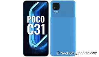 Poco C31 smartphone unveiled