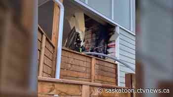 Saskatoon Fire Department investigating cause of Friday night deck fire
