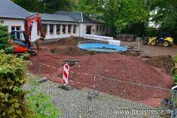 Areal am Parkcafé wird umgestaltet - Freie Presse