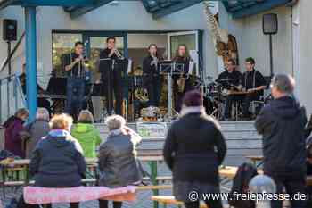 Flotte Dixielandmusik erklingt im Garten - Freie Presse