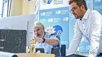 Polizei Siegen im Twittermarathon: Mehr als 100 Einsätze - Westfalenpost