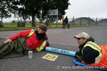 Climate activists stage protest at airport against private jet emissions - Dudley News