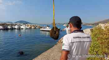 Ritrovate e recuperate dal mare di Formia due antiche bitte romane - Il Faro Online - Il Faro online