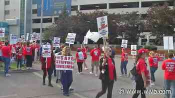 CWA workers continue day two of strike at Mercy Hospital