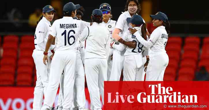 Australia v India: women’s Test, day four – live!