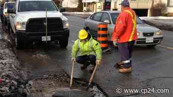 Toronto to hold pothole repair blitz on Saturday - CP24 Toronto's Breaking News