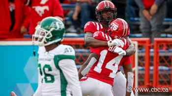 Henry, Bane score 1st CFL touchdowns to help lift Stampeders over Roughriders