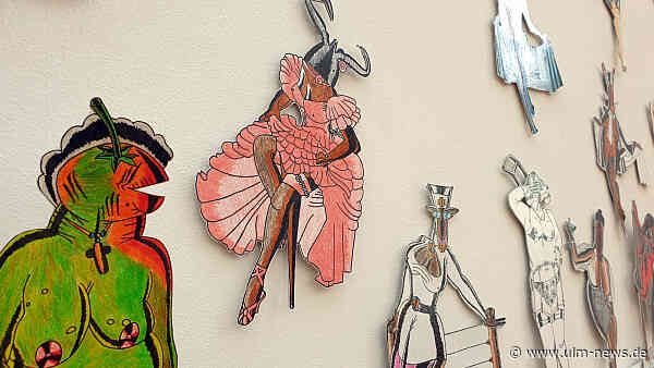 Ausstellung eröffnet: Stadthaus Ulm zeigt skurrile und farbenprächtige "Traumfrauen" von Rudi Bodmeier