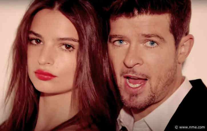 Emily Ratajkowski accuses Robin Thicke of groping her while filming ‘Blurred Lines’ music video