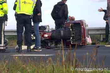 Motorrijder gewond bij ongeval op Centrale As bij De Falom - Noordernieuws