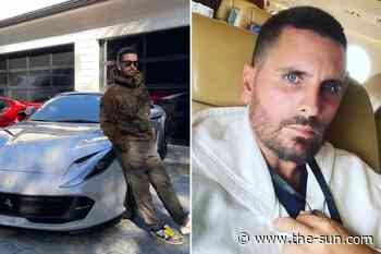Scott Disick accused of ‘flaunting his money’ as he poses with his $400K Ferrari after his split from Ame... - The US Sun