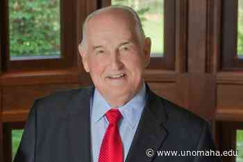 Flag Lowering for Walter Scott, Jr. | News - University of Nebraska Omaha