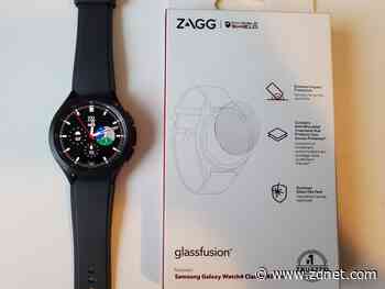ZAGG InvisibleShield for Samsung Galaxy Watch 4: Protect the display from bumps and scratches