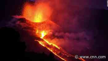 Canary Islands volcano increasingly aggressive as Spain's leader announces emergency funds