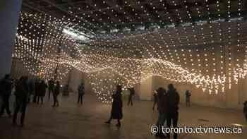 New art installation under the Gardiner allows visitors to add their own heartbeat