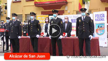 La Policía Nacional recupera la festividad de los Santos Ángeles Custodios con un acto conmemorativo a las víctimas de la COVID-19 - Mancha Media