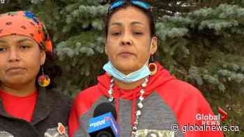 Family and friends of Joey English walk to Calgary for Sisters in Spirit Vigil