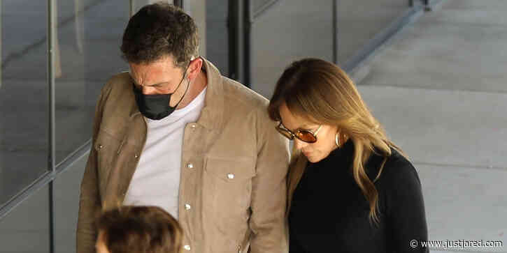 Jennifer Lopez Attends Private Event With Ben Affleck in LA