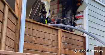 Deck fire at Montgomery Place caused by propane heater: Saskatoon Fire - Global News