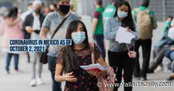 Coronavirus in Mexico as of October 2, 2021 - Puerto Vallarta Daily News