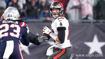 Patriots and Bucs trade touchdowns in Tom Brady's New England homecoming