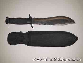 Multiple arrests as knives knuckledusters and drugs found, and police officer assaulted