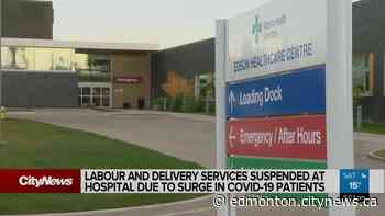 Obstetrical services suspended at Edson hospital - CityNews Edmonton